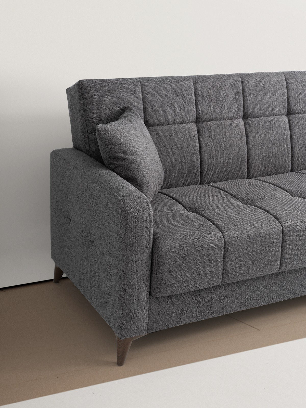 Trend Yatak Alya Modern Lüks Üçlü Kanepe - Yüksek Konfor Sırt Destekli Koltuk - Alternatif Görsel 4
