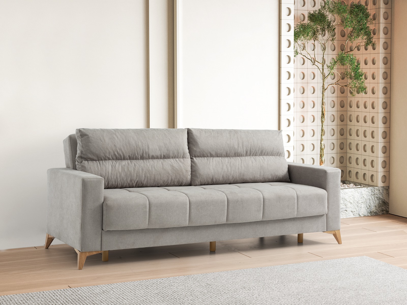 Trend Yatak Bergama Modern Lüks Üçlü Kanepe - Ergonomik Konfor Koltuk - Kanepeler