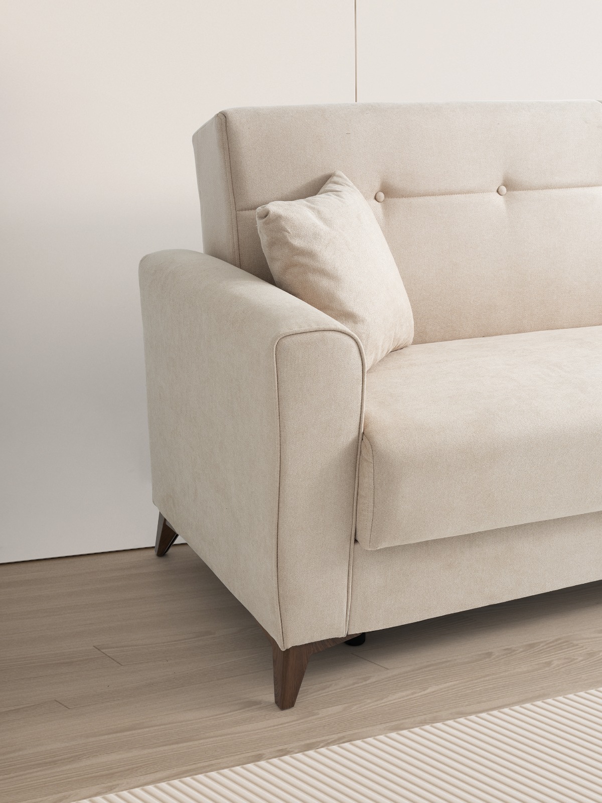 Trend Yatak Life Modern Lüks Üçlü Kanepe - Yüksek Sırt Destekli Koltuk - Alternatif Görsel 4