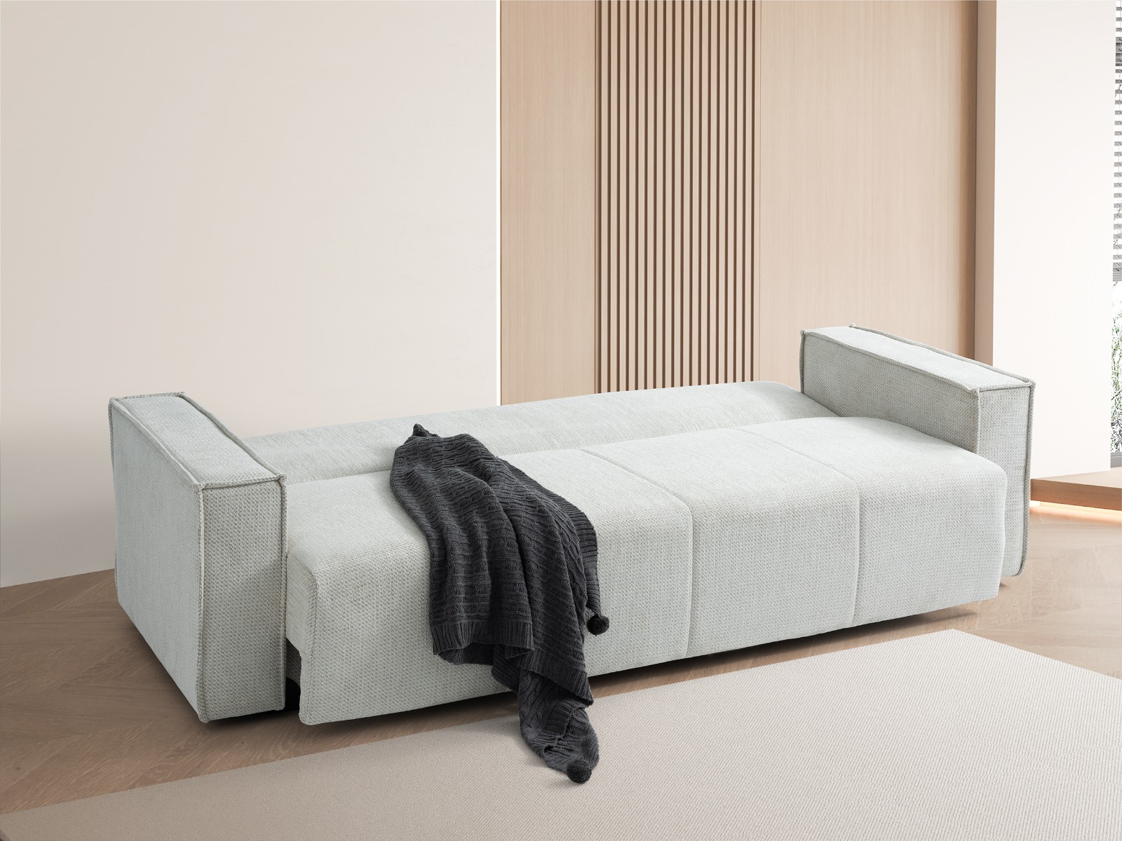 Trend Yatak Milano Modern Lüks Üçlü Kanepe - Premium Konfor Koltuk - Alternatif Görsel 2