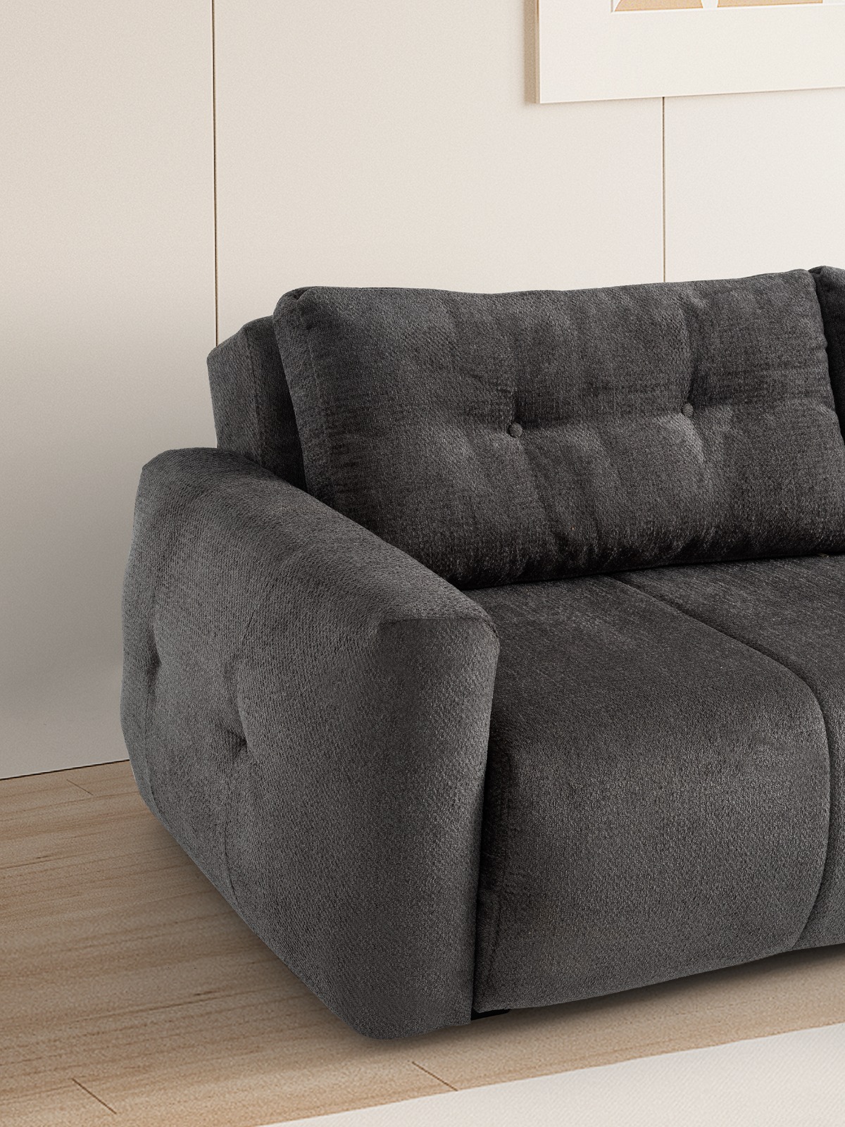Trend Yatak Paris Modern Lüks Üçlü Kanepe - Konfor Koltuk - Alternatif Görsel 4