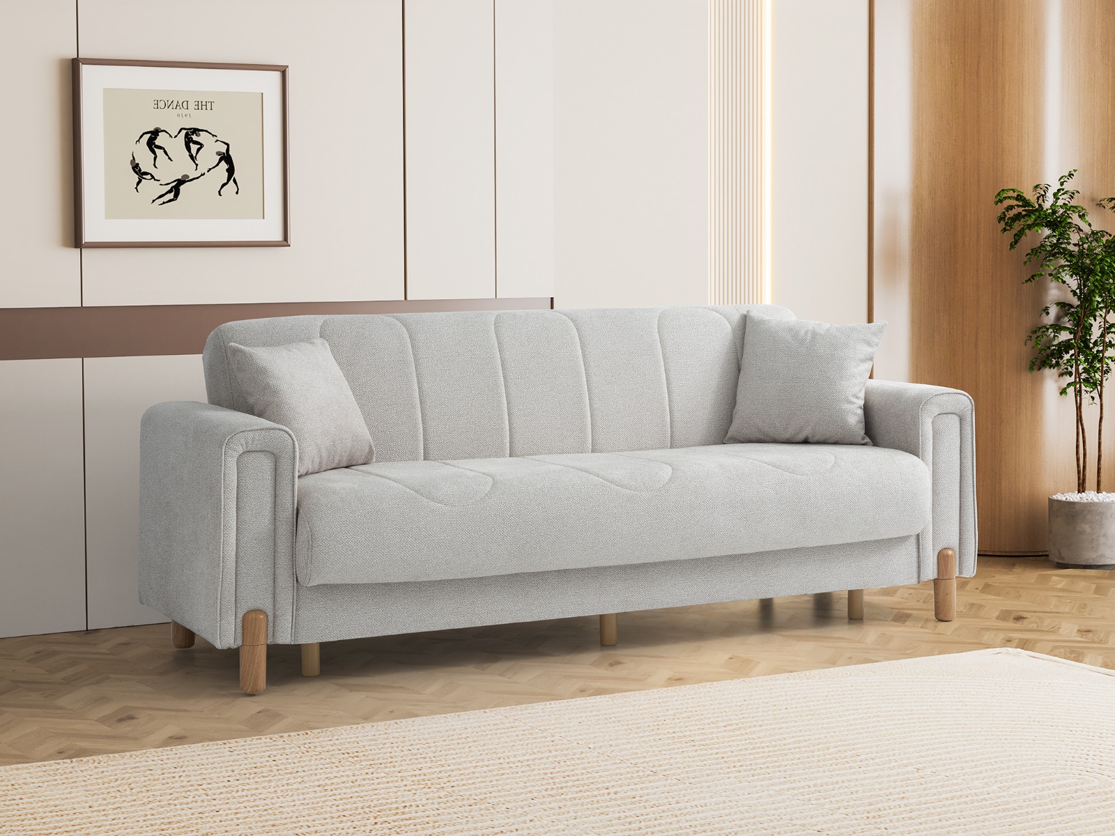 Trend Yatak Royal Avangart Modern Lüks Üçlü Kanepe - Saray Konforu - Kanepeler