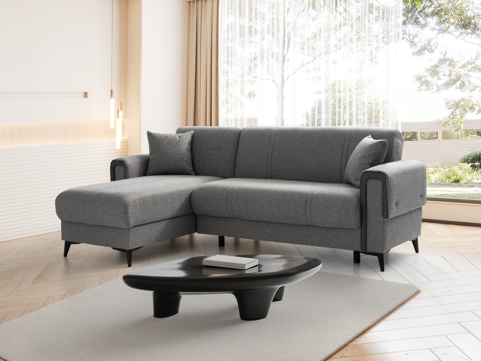 Trend Yatak Safir Modern Lüks Köşe Koltuk Takımı - Köşe Takımları