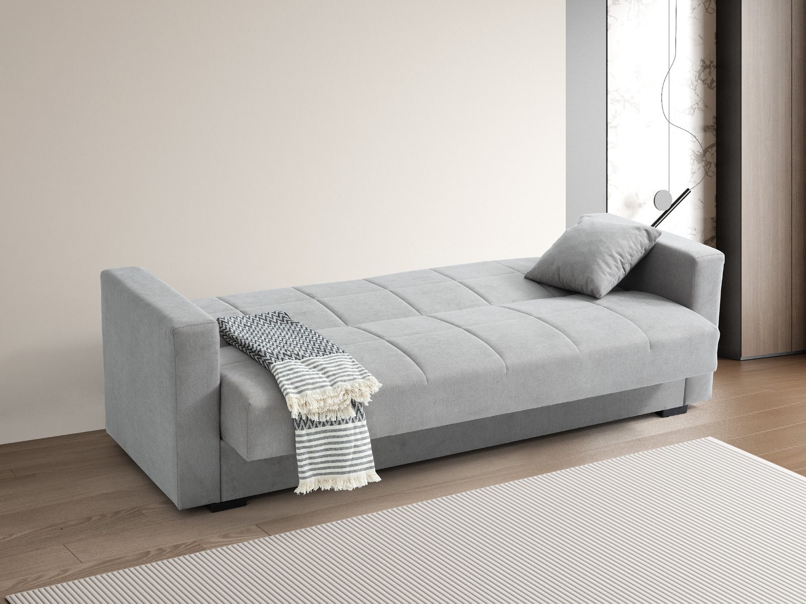 Trend Yatak Vista Modern Lüks Üçlü Kanepe - Kompakt Konfor Koltuk - Alternatif Görsel 3